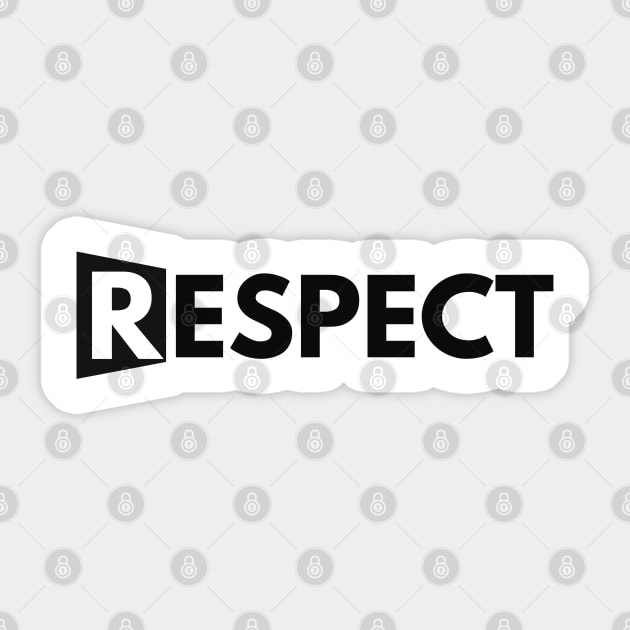 RESPECT Sticker by REG